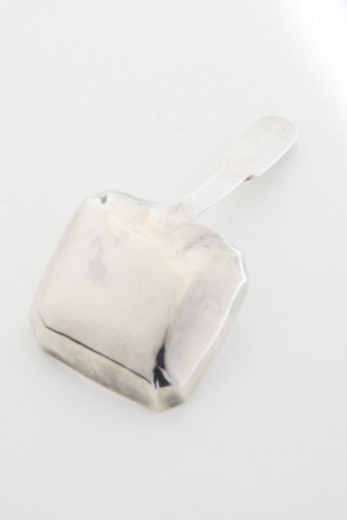 fig 3. Georgian Antique Silver Caddy Spoon 1813