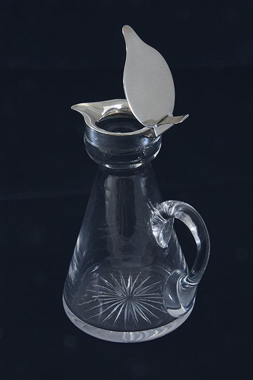 fig 3. Edwardian Silver Mounted Whisky Noggin 1907