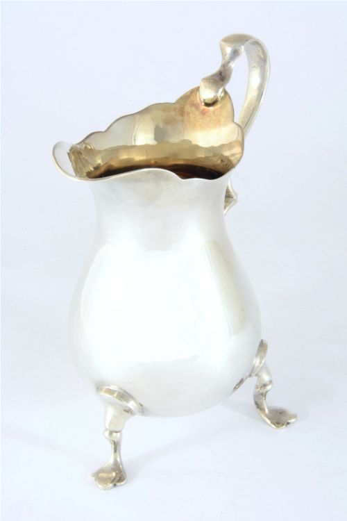 Edwardian Silver Cream Jug 1908