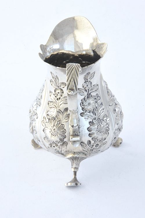 fig 4. George III Silver Cream Jug 1762