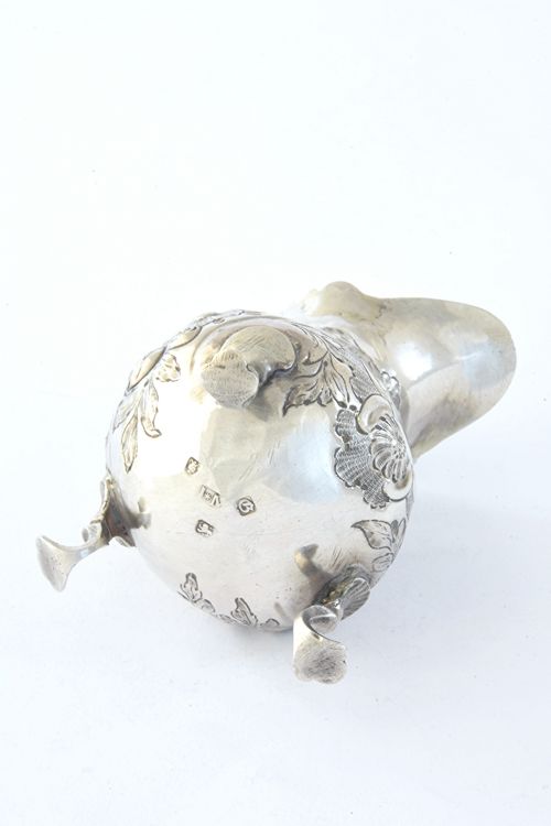 fig 5. George III Silver Cream Jug 1762