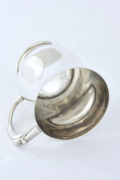 fig 2. Sterling Silver Christening Tankard 1936