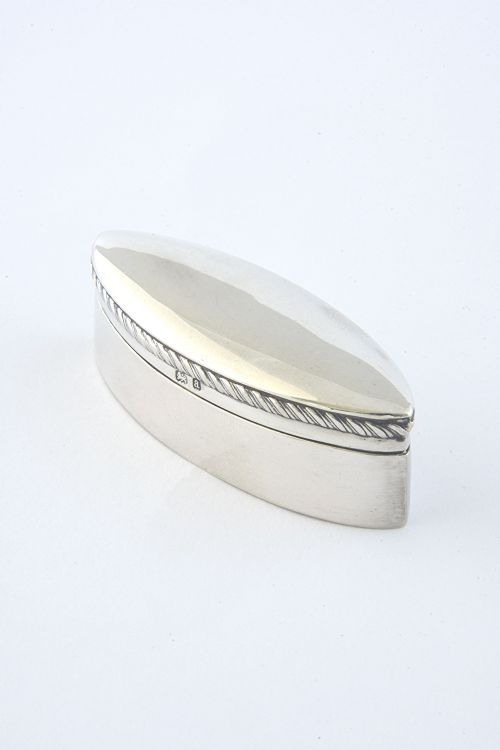 Victorian Silver Pill Box 1900