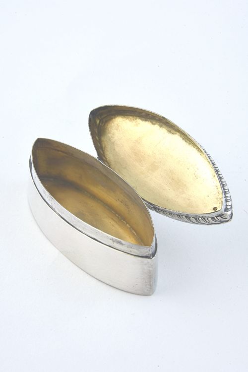 fig 3. Victorian Silver Pill Box 1900