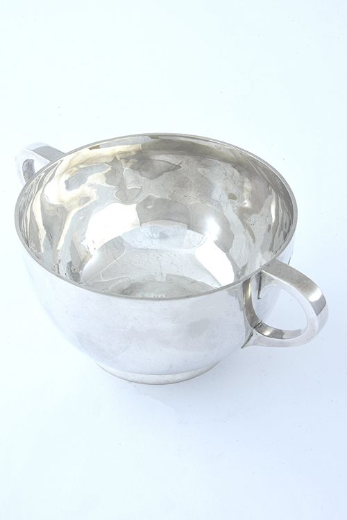fig 2. Large Deep Scottish Silver Quaich – Glasgow 1916