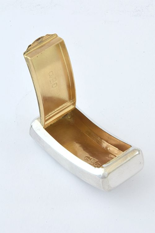 George III Silver Snuff Box – John Shaw 1790