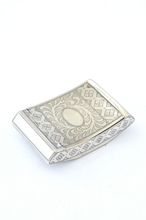 fig 1. George III Silver Snuff Box – William Pugh 1807