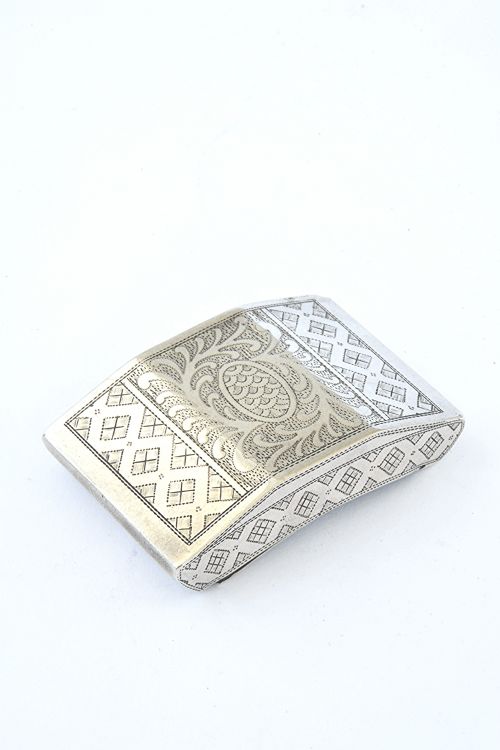 fig 2. George III Silver Snuff Box – William Pugh 1807