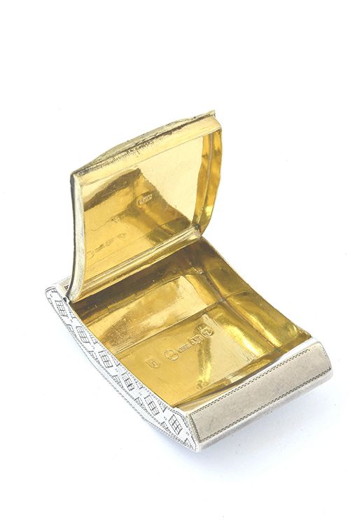fig 3. George III Silver Snuff Box – William Pugh 1807