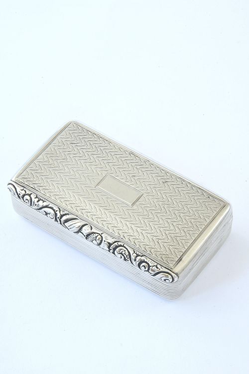 fig 1. George IV Silver Snuff Box 1822