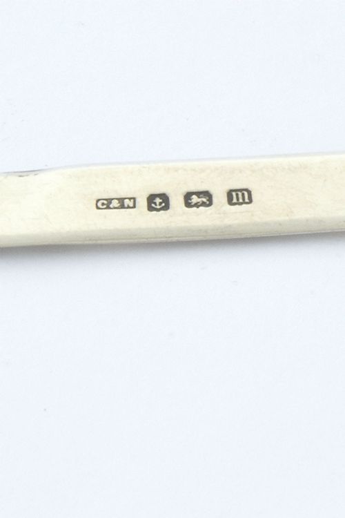 fig 3. Unusual Antique Silver Thistle Bookmark 1911