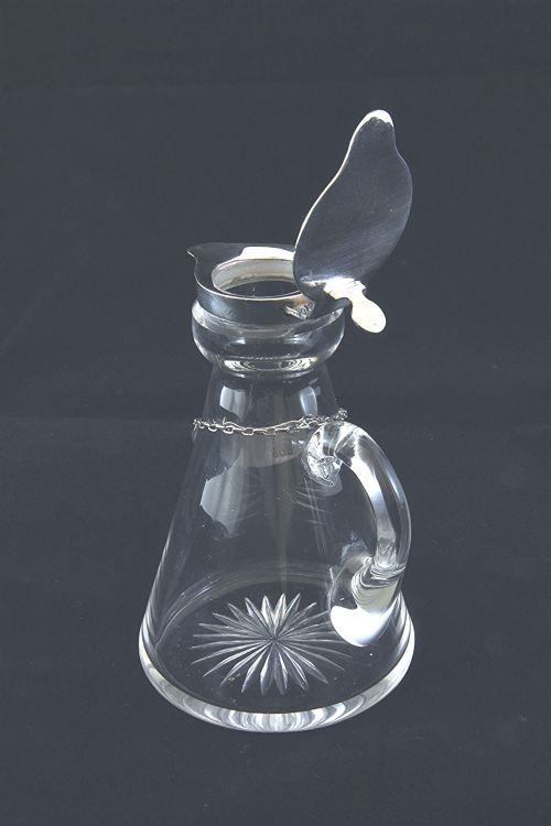 fig 3. Silver Mounted Whisky Noggin with Silver Label 1911