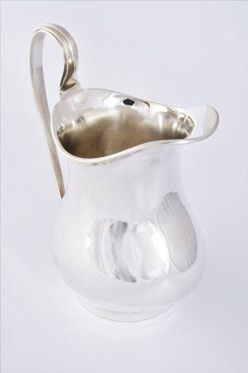 fig 1. English Sterling Silver Cream Jug 1921