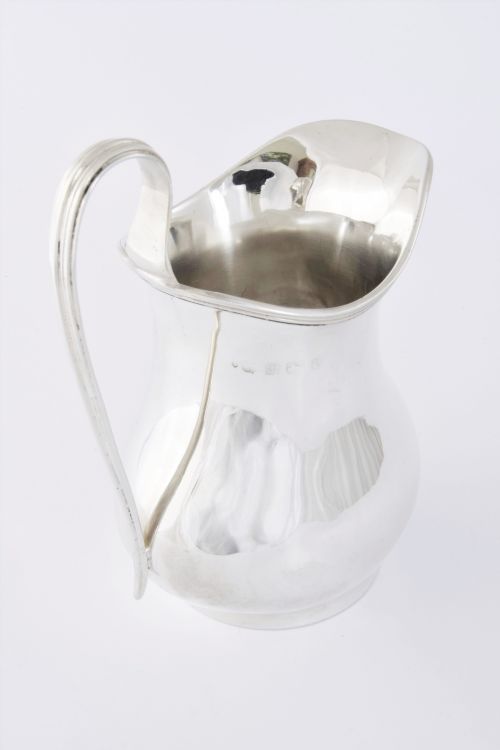 fig 2. English Sterling Silver Cream Jug 1921