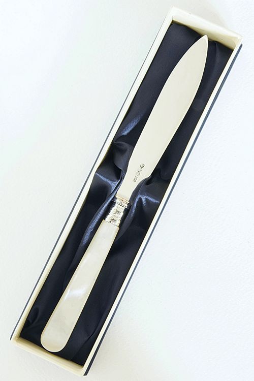 fig 2. Silver Letter Opener with Mother of Pearl Handle 1911