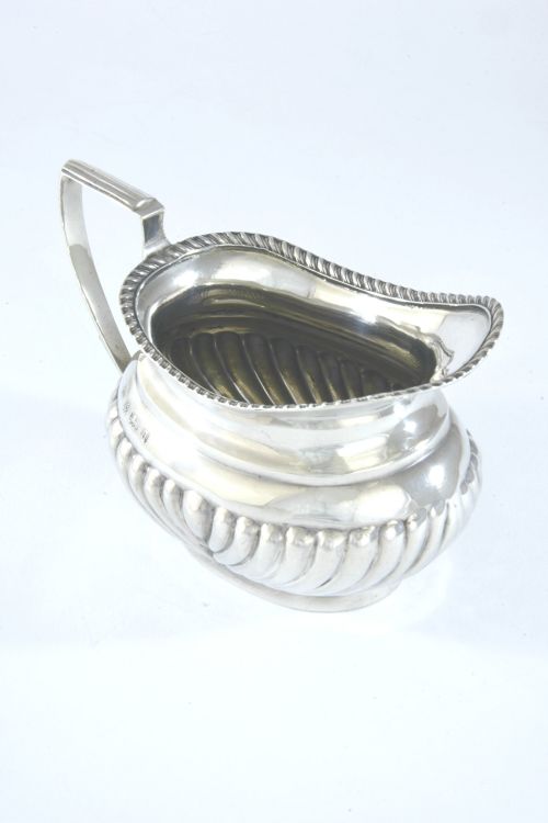 fig 1. Victorian Silver Cream Jug 1900