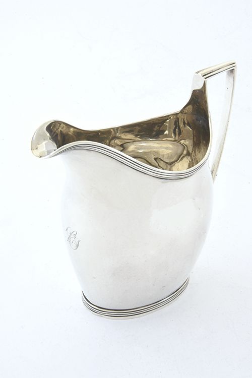 Georgian Silver Cream Jug 1800 – Thomas Wallis II