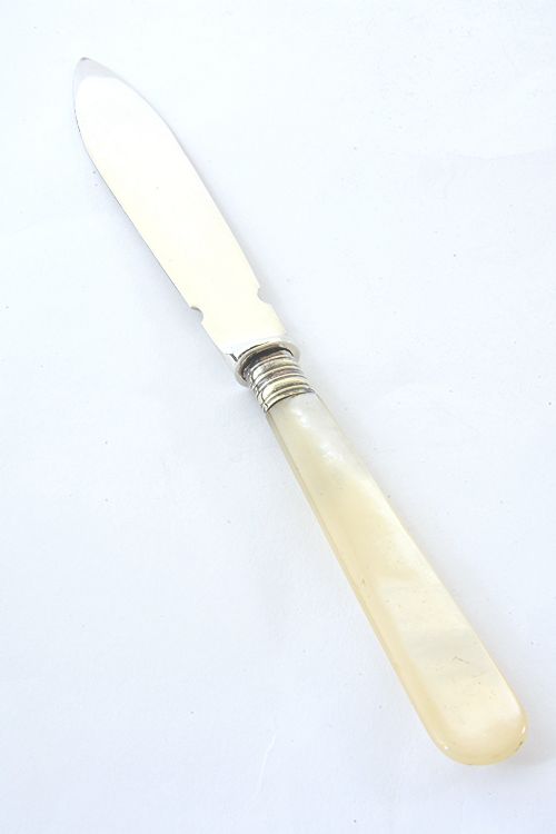 fig 2. Silver Letter Opener with Mother of Pearl Handle 1911