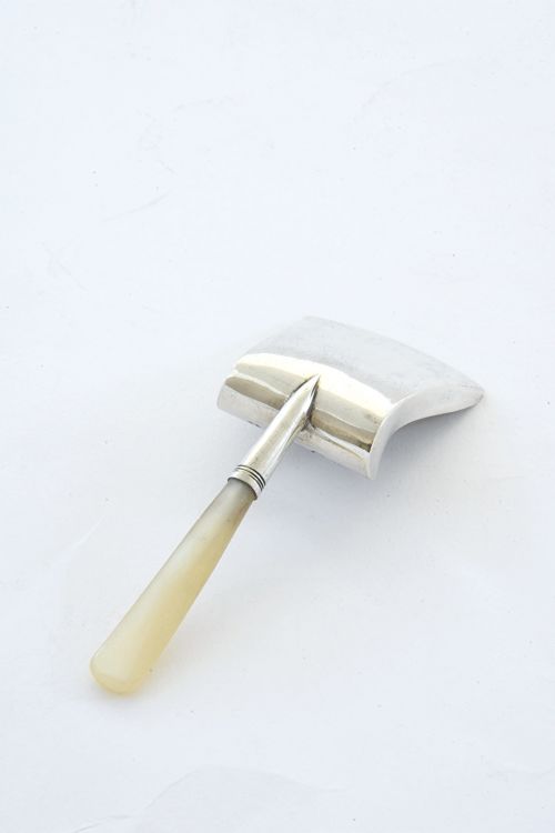 fig 2. Georgian Silver Caddy Spoon 1810