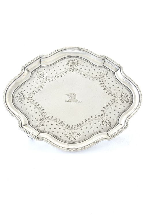 Georgian Silver Teapot Stand – Henry Chawner 1788