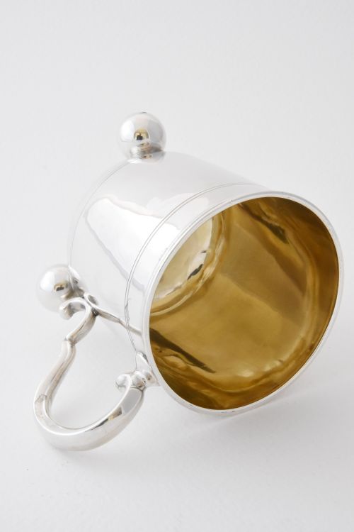 fig 3. Victorian Antique Silver Tankard 1868