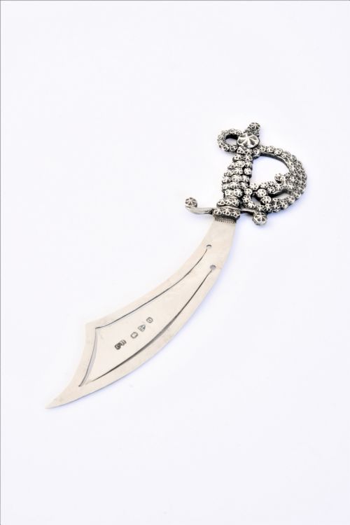 fig 3. Victorian Silver Bookmark – Charles Horner -1897