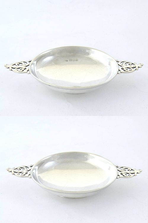 fig 3. Small Antique Silver Quaich 1917
