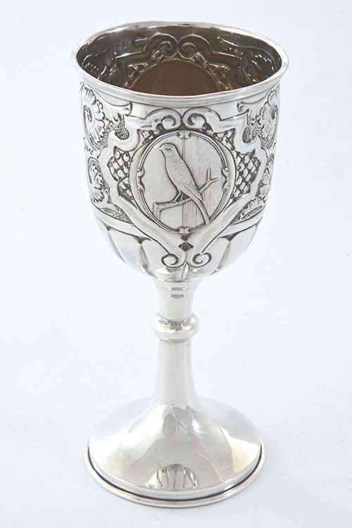 Small Antique Silver Goblet 1912