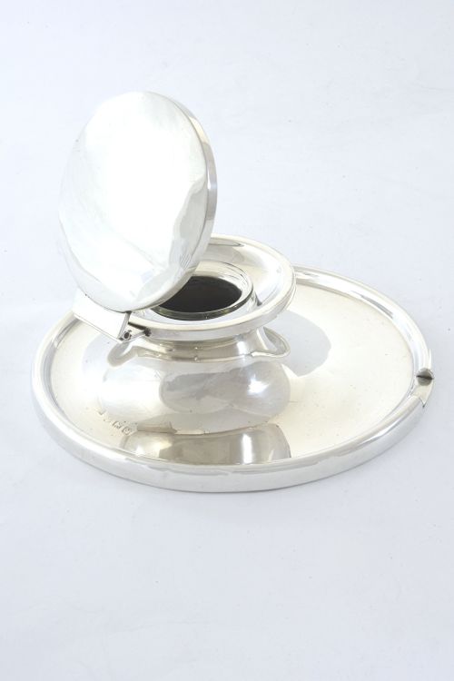 fig 2. Silver Capstan Inkwell 1923