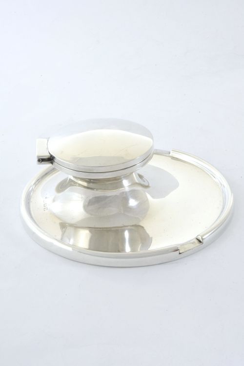 fig 3. Silver Capstan Inkwell 1923