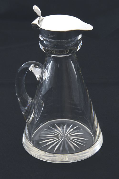 Whisky Noggin – Silver Mounted 1915