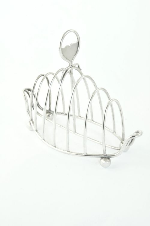 Victorian Silver Toast Rack (6 Slice) 1900