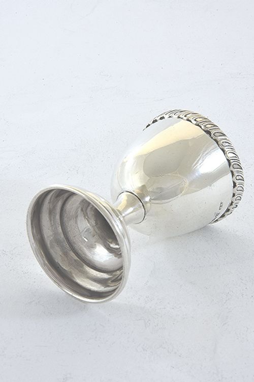 fig 3. Silver Egg Cup 1925