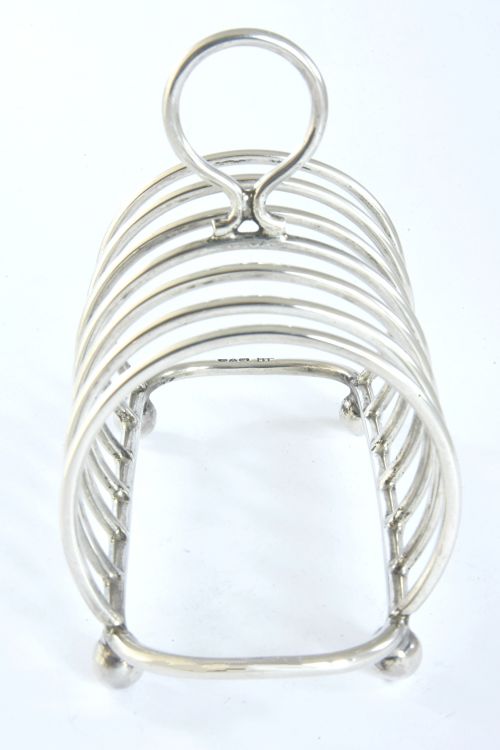 fig 2. Antique Silver Toast Rack (6 Slice) – Chester 1912