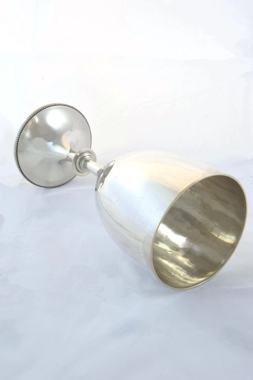 fig 2. Large Silver Goblet – Victorian 1889