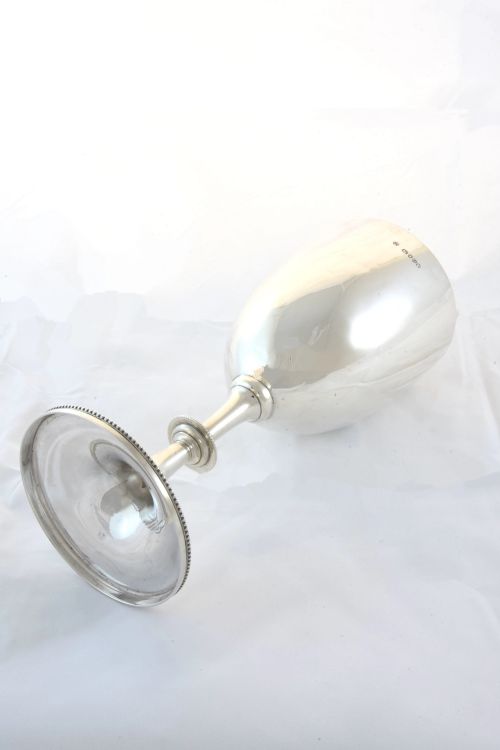 fig 3. Large Silver Goblet – Victorian 1889