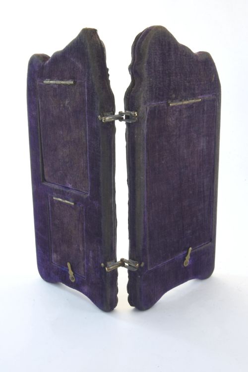 fig 3. Edwardian Hinged Silver Photo Frame 1903