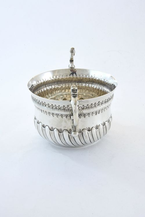 fig 1. Victorian Silver Porringer 1881