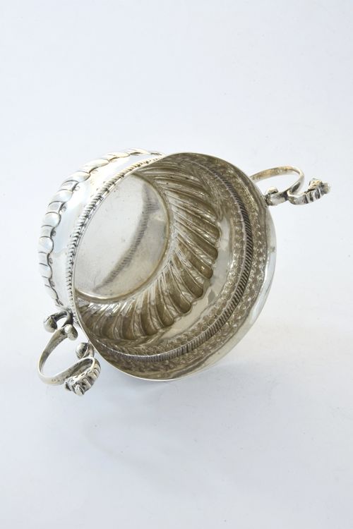 fig 2. Victorian Silver Porringer 1881