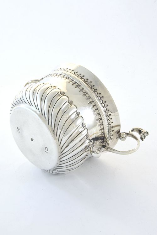 fig 3. Victorian Silver Porringer 1881