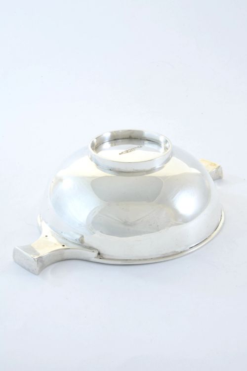 fig 2. Large Antique Silver Quaich 1913