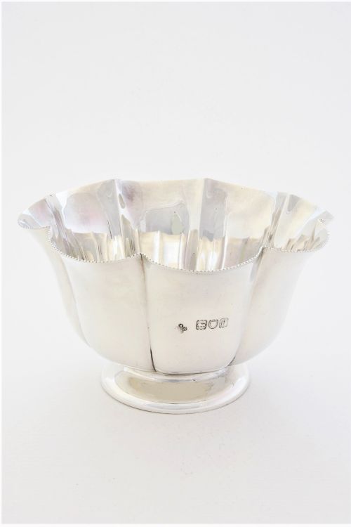 Antique Silver Bowl  - Victorian 1901