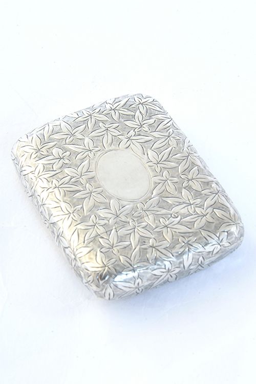fig 1. Victorian Silver Vesta Case – Chester 1887