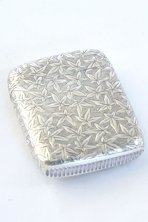 fig 2. Victorian Silver Vesta Case – Chester 1887