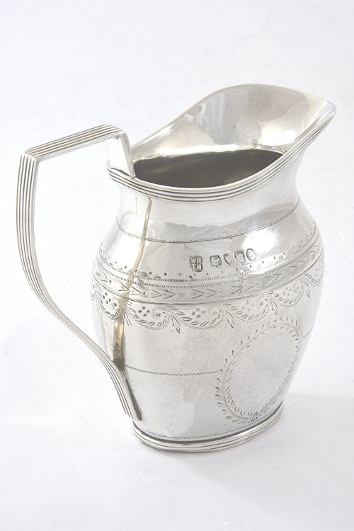 fig 1. Victorian Silver Cream Jug 1882