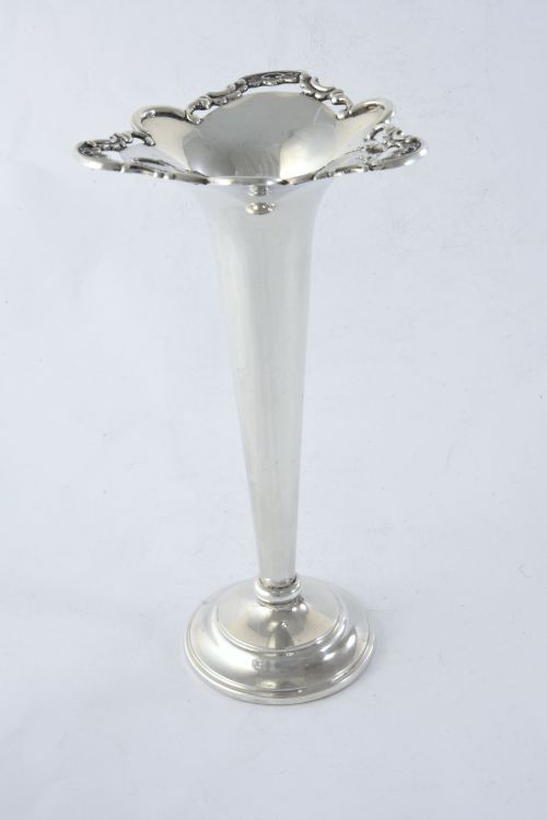 fig 2. Edwardian Silver Vase 1910