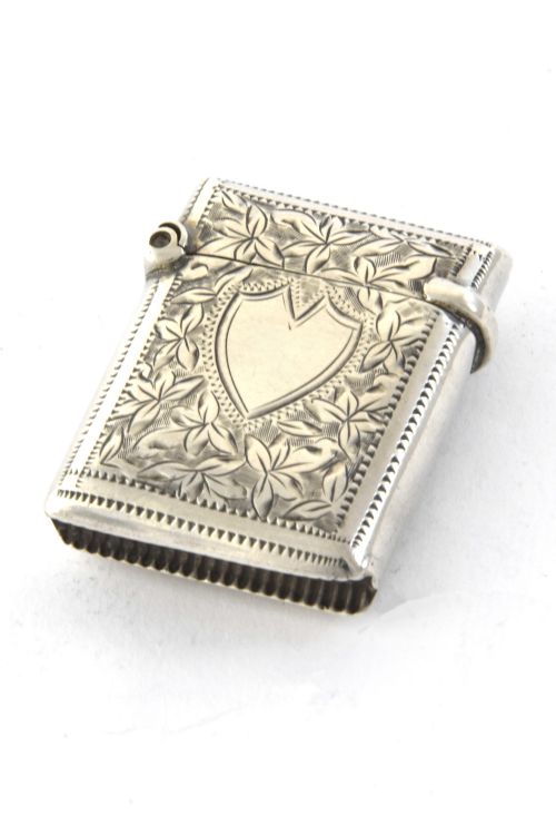 Victorian Silver Vesta Case – Chester 1900