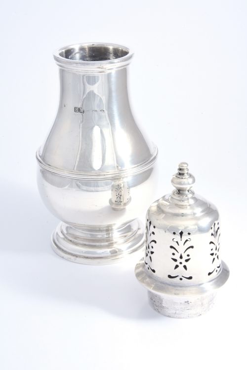 fig 2. Large Sterling Silver Sugar Shaker 1924