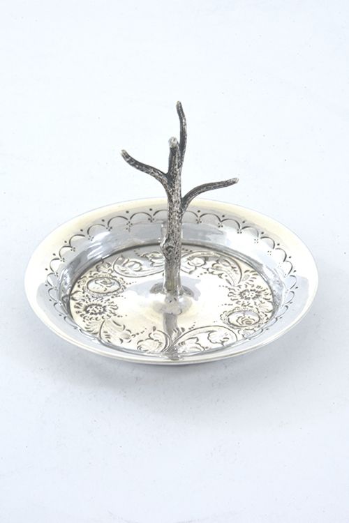 Edwardian Silver Ring Tree – Chester 1908