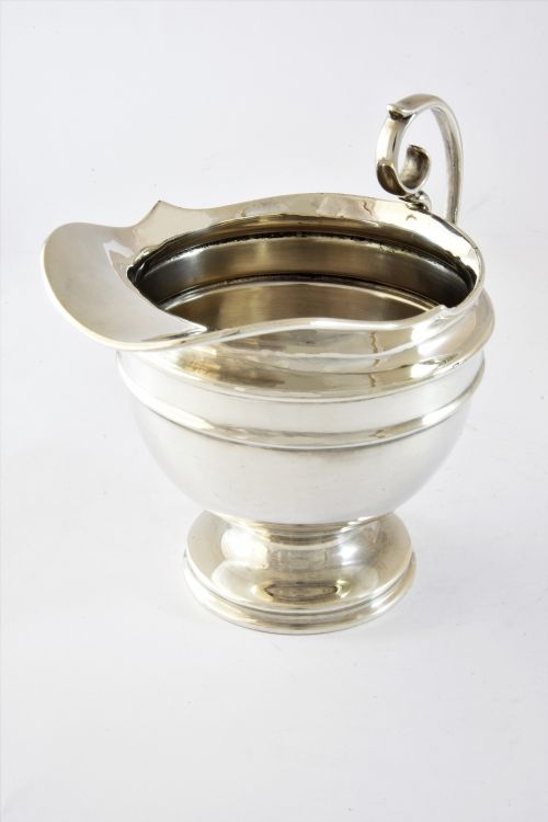 fig 1. Antique Silver Milk Jug 1915